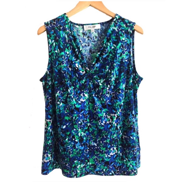 Jones Studio Tops - JONES STUDIO® Printed Sleeveless Top